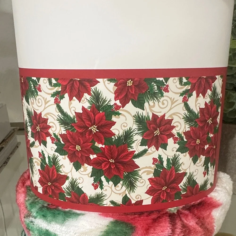 Poinsettia Throw Blanket